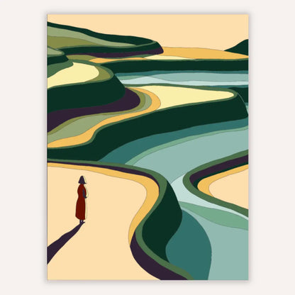The Guide – Color by Number Printable Wall Art